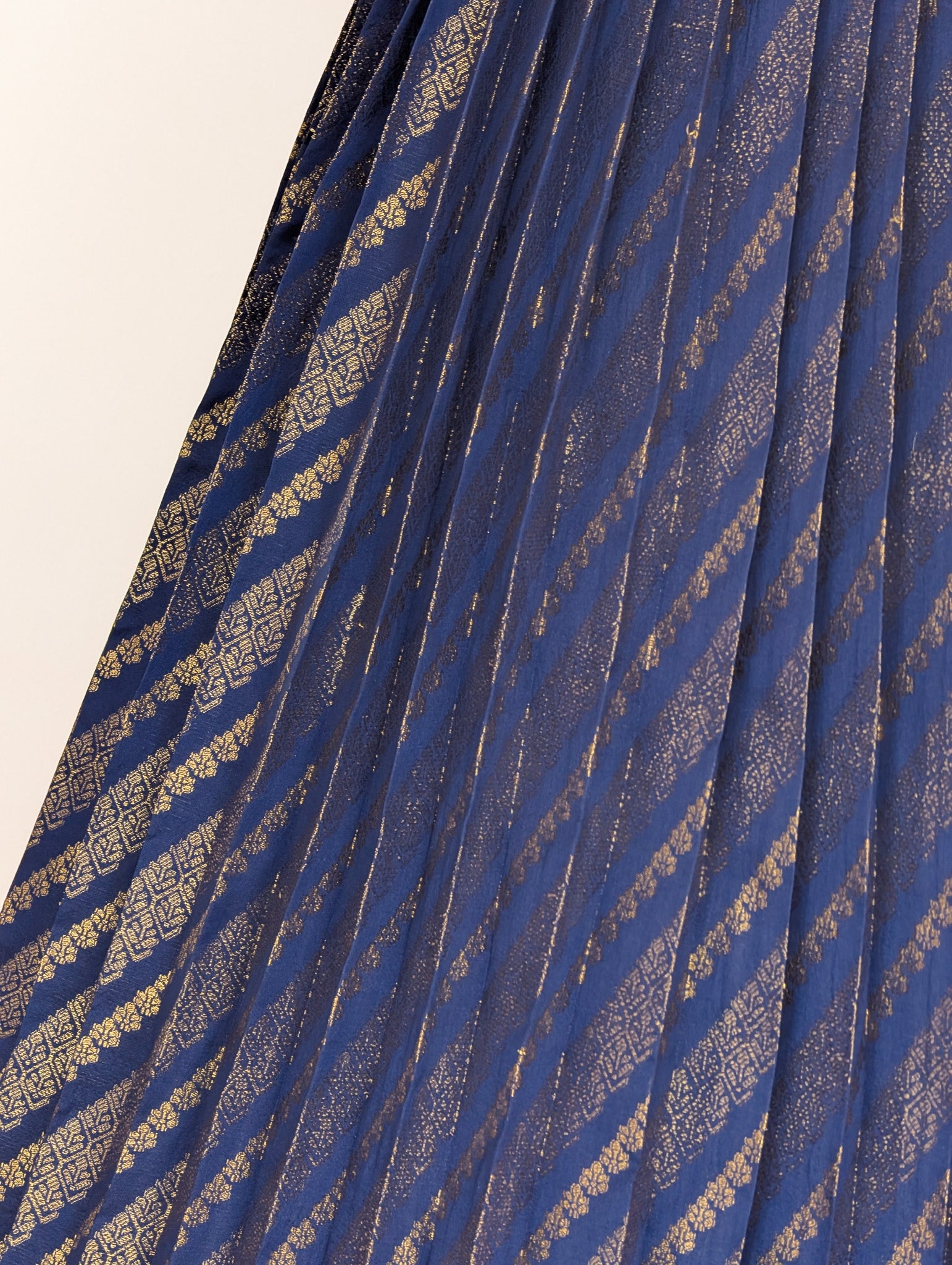 Pink & Navy Blue Lehenga Set