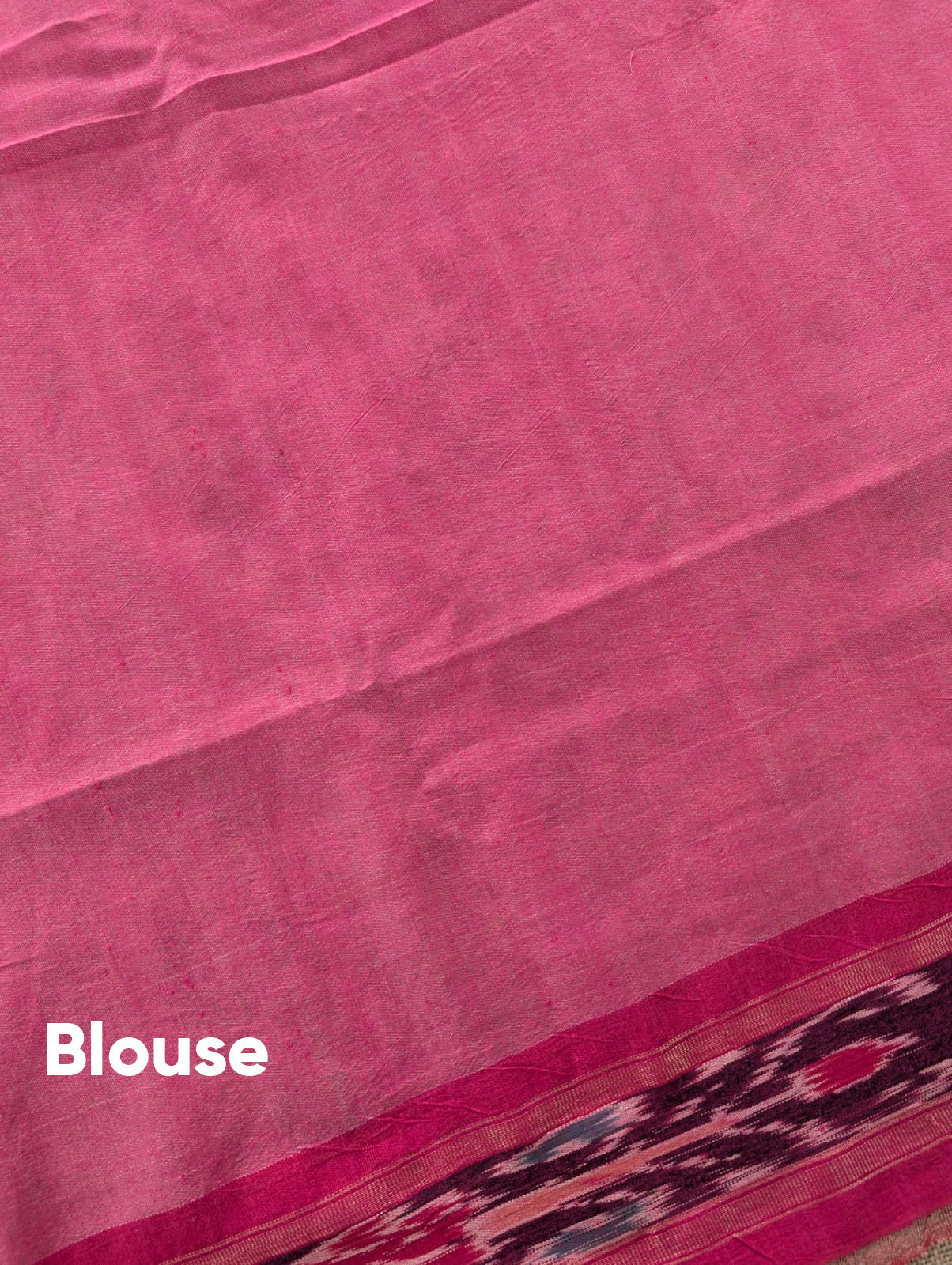 Vidharba Tussar X Pen Kalamkari – Mustard w/t Magenta