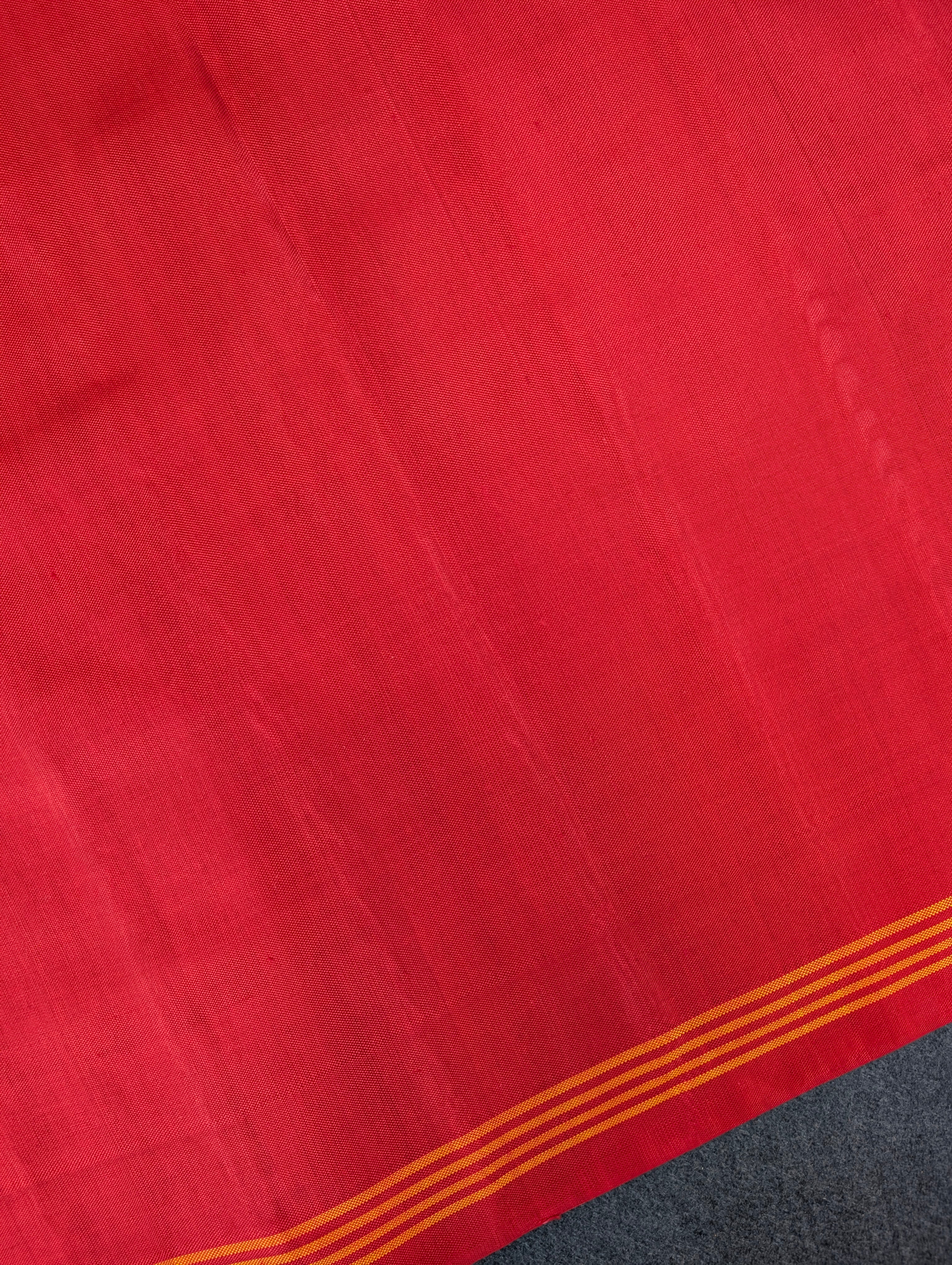 Handloom Patola Pure Silk Saree X Multicolor Brick Red base