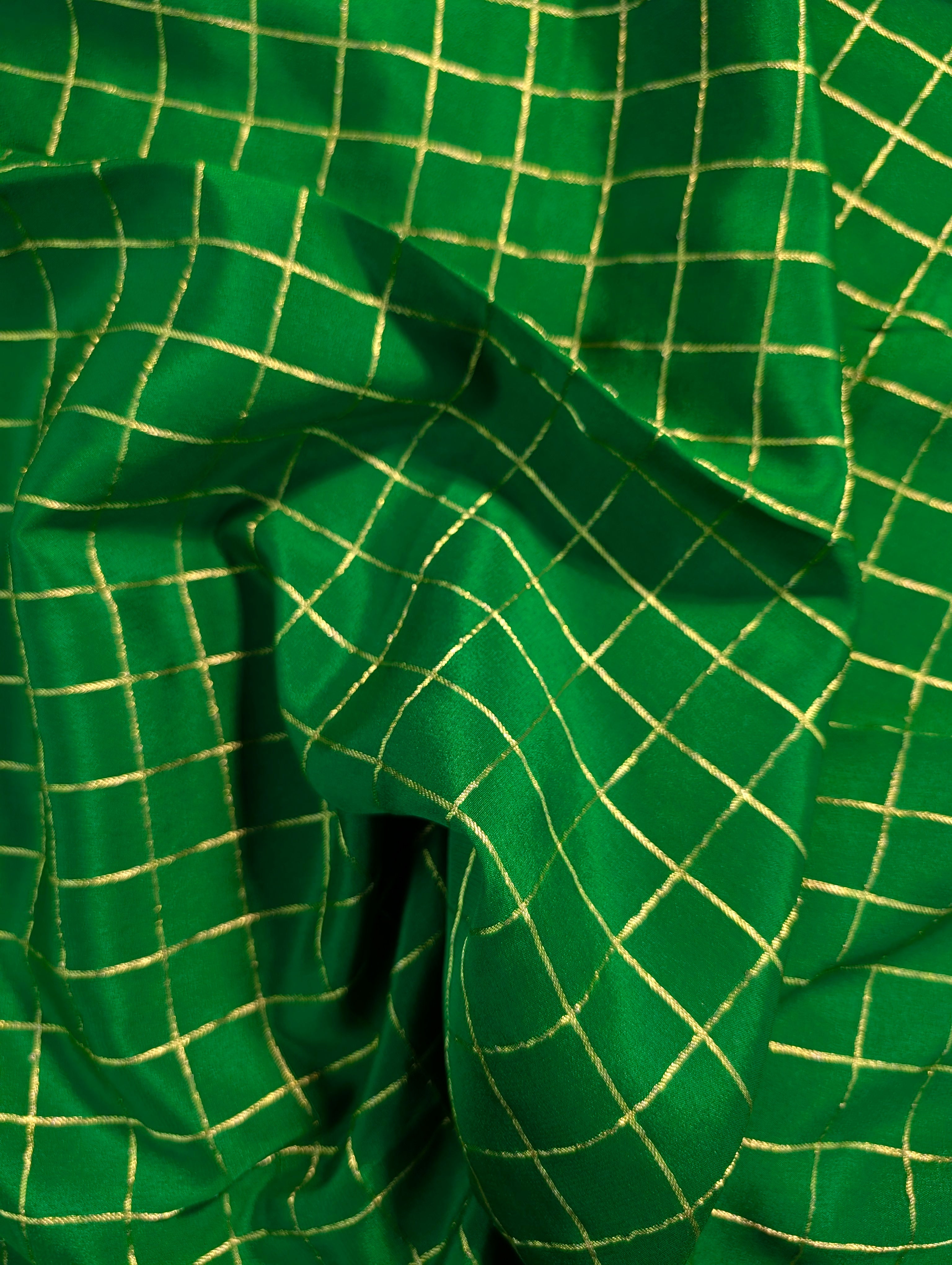 Pure Mysore Silk Crepe - Green