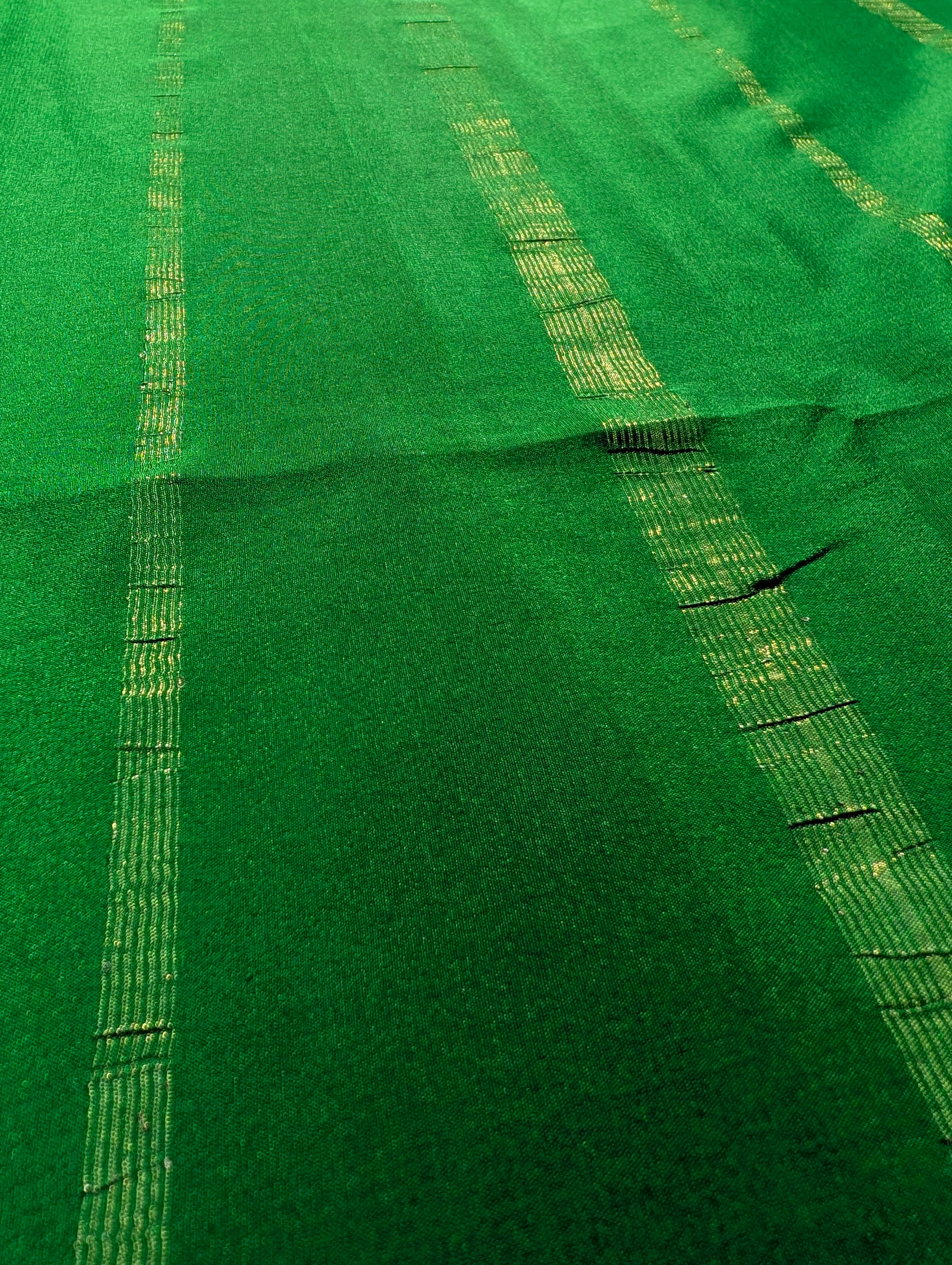 Pure Mysore Silk Crepe - Green