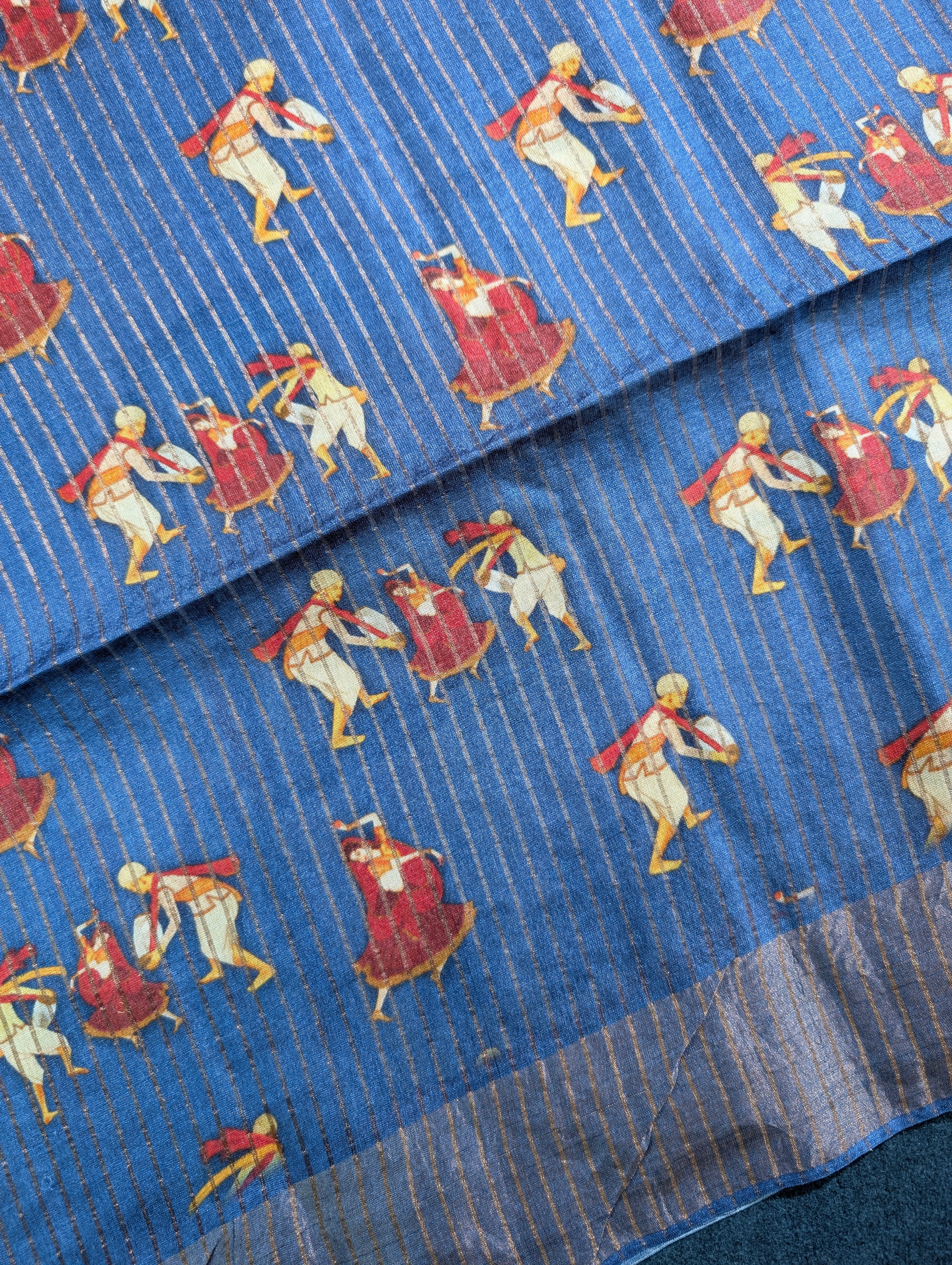 Pure Tussar Silk - Digital Print