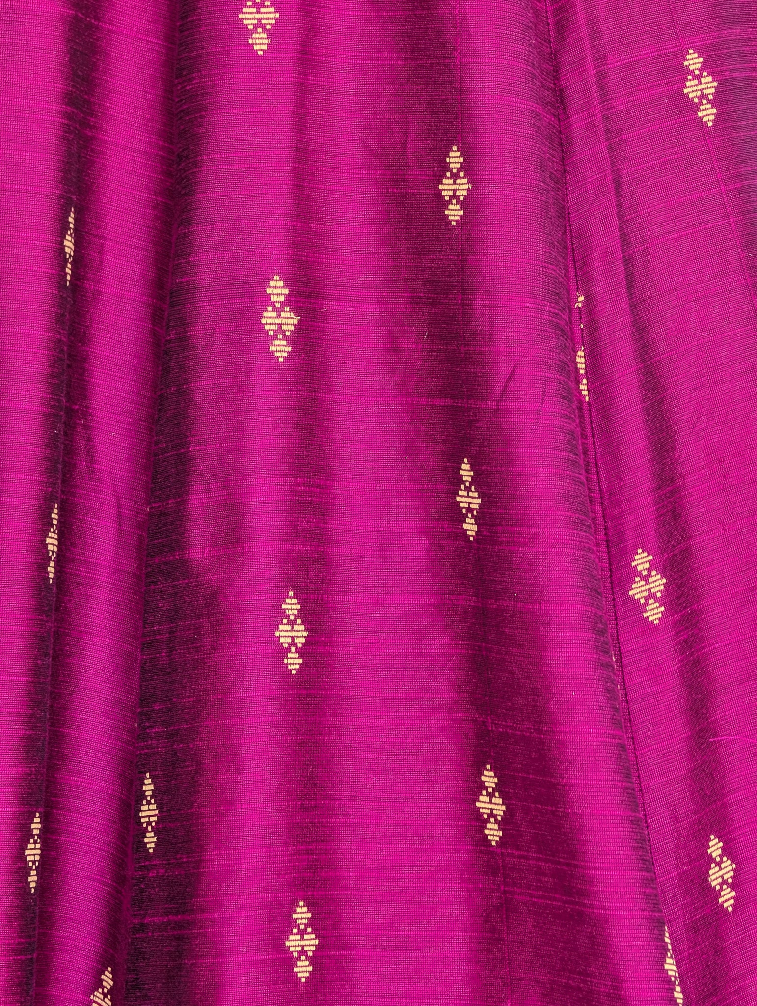 Elegant Magenta Sleeveless Anarkali