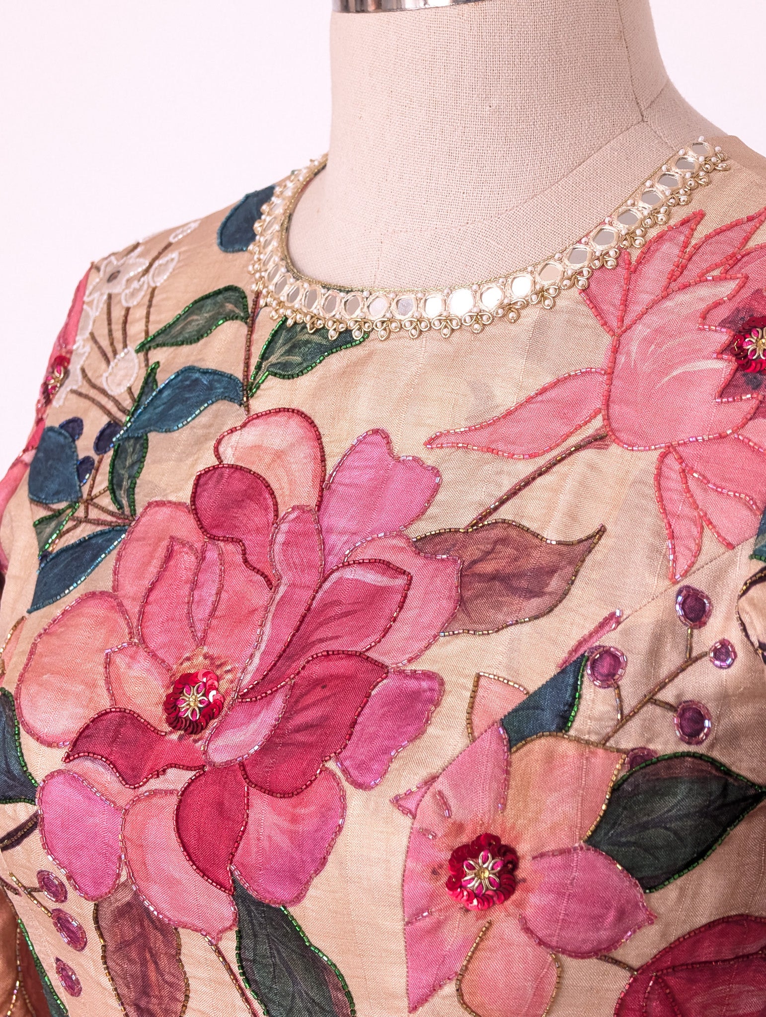 Floral Zari Anarkali