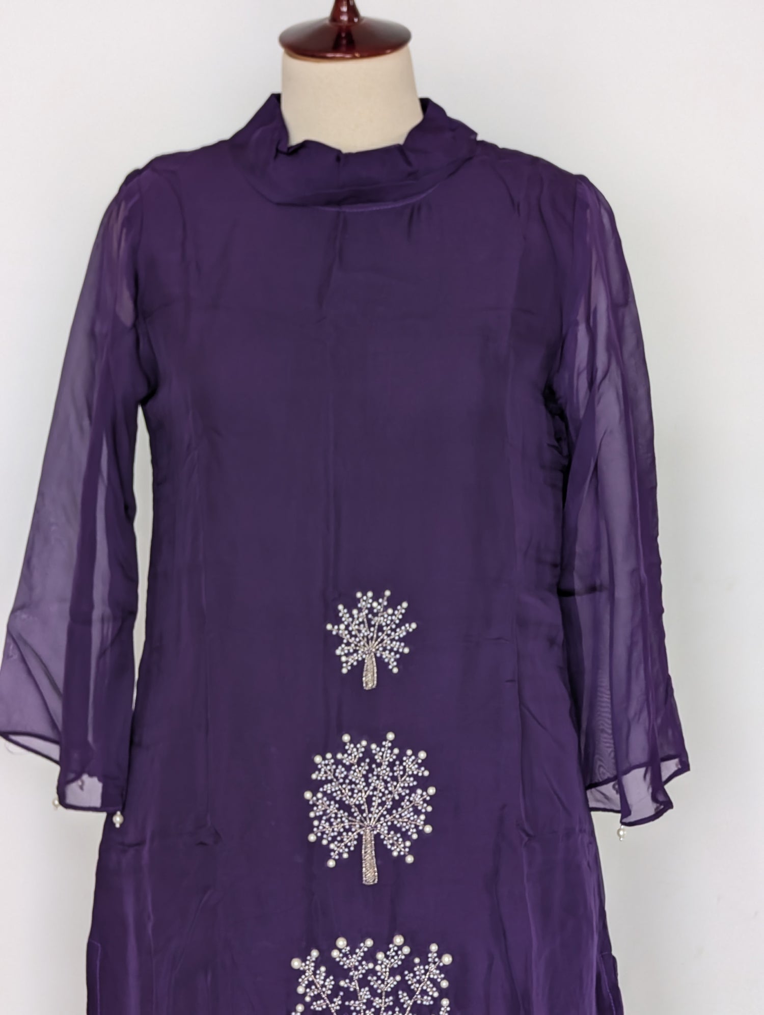 Purple Pearl Work Co-Ord Set