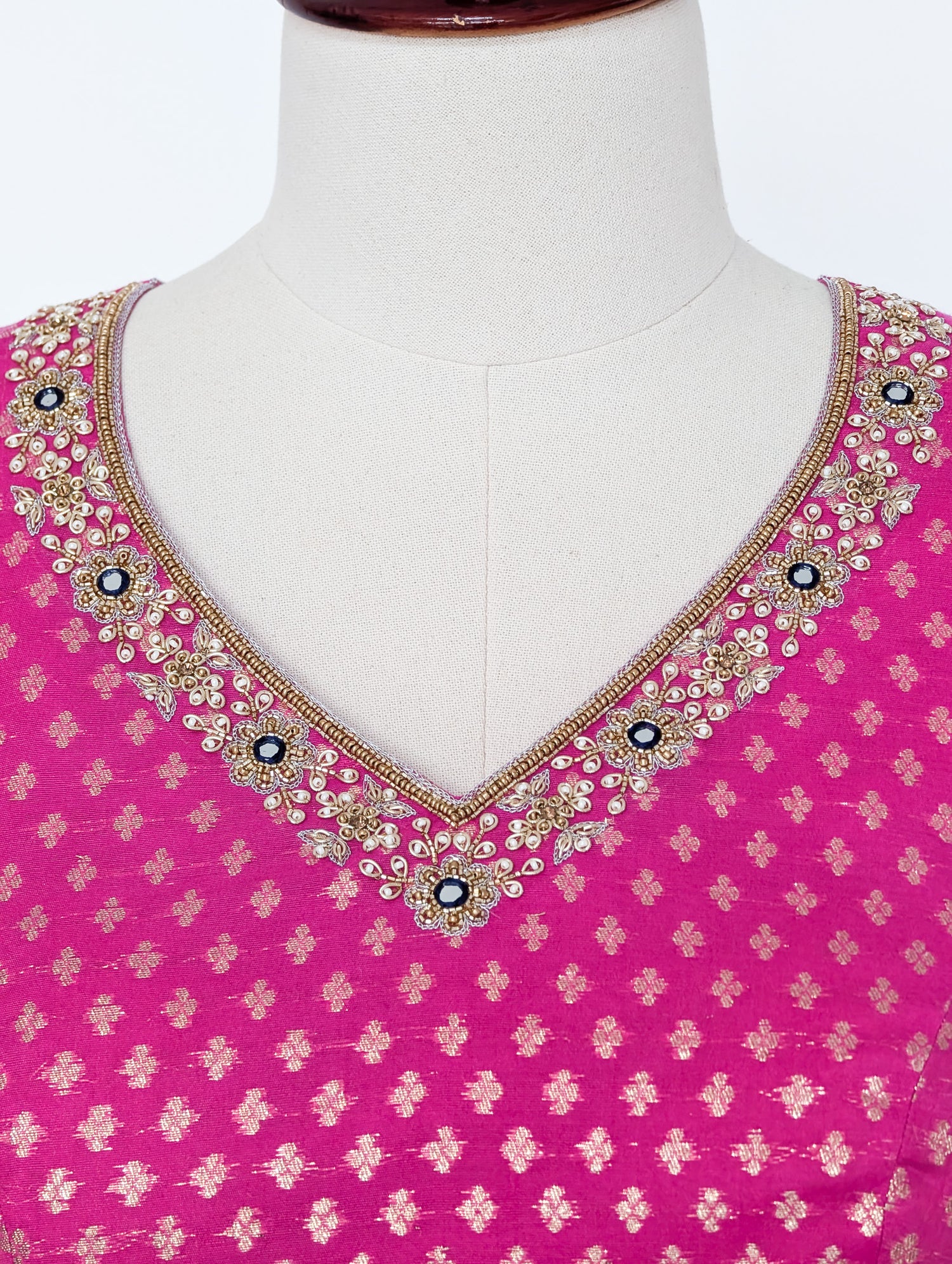 Blush Pink Floral Lehenga set