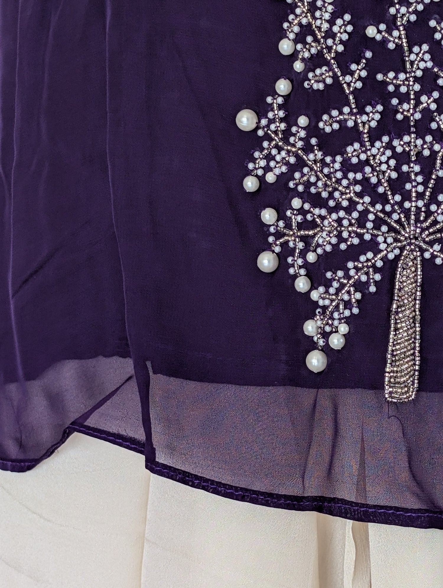 Purple Pearl Work Co-Ord Set