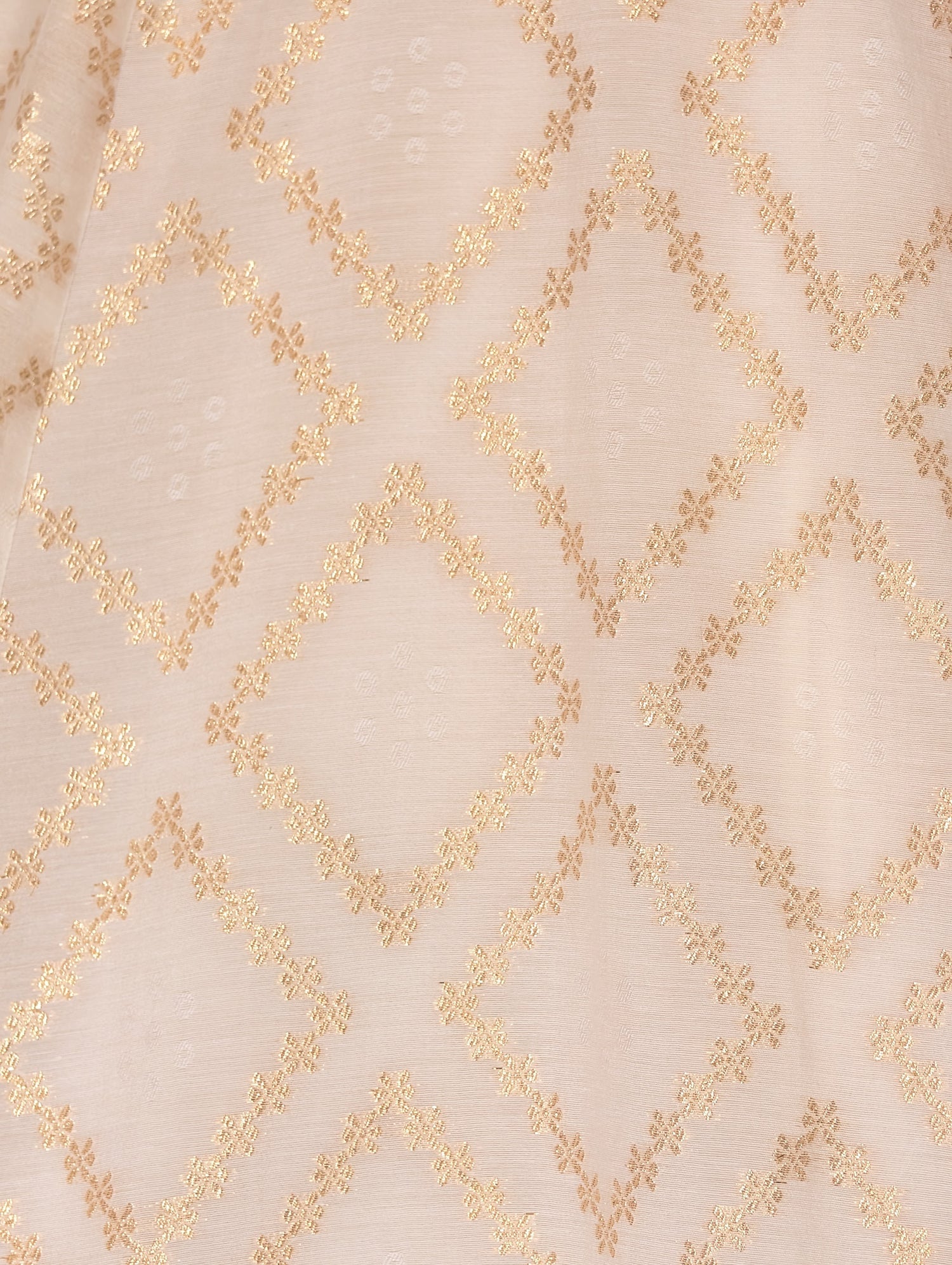 Ivory Olive Anarkali