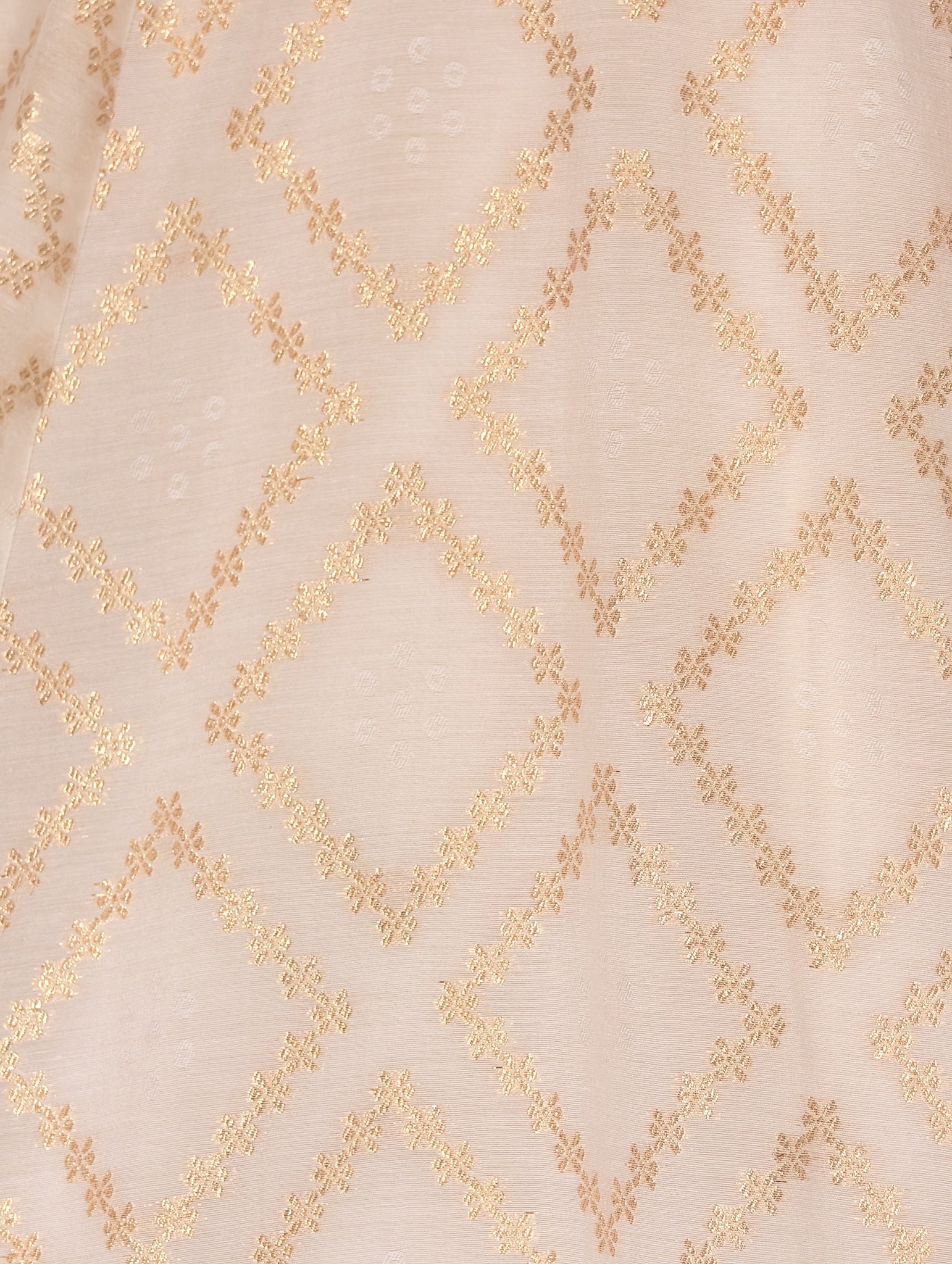 Ivory Olive Anarkali