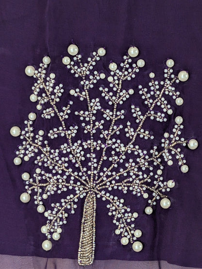 Purple Pearl Work Co-Ord Set