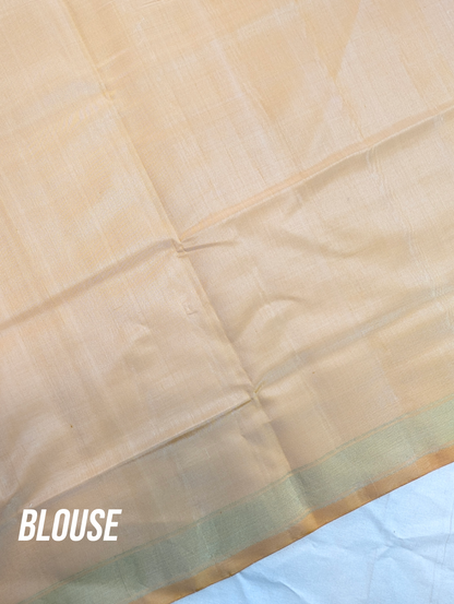 Handloom Patola Pure Silk Saree X Maroon-Mustard