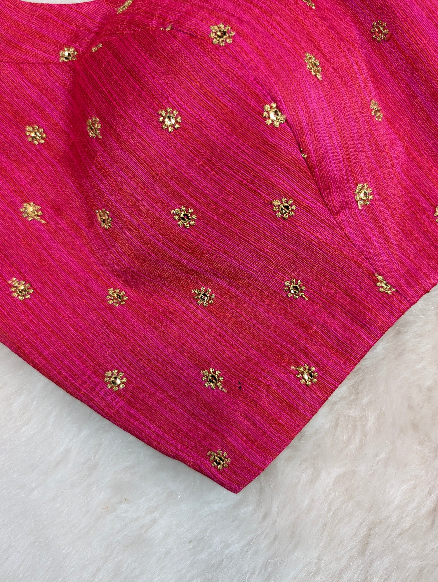Pink Sleeveless Blouse