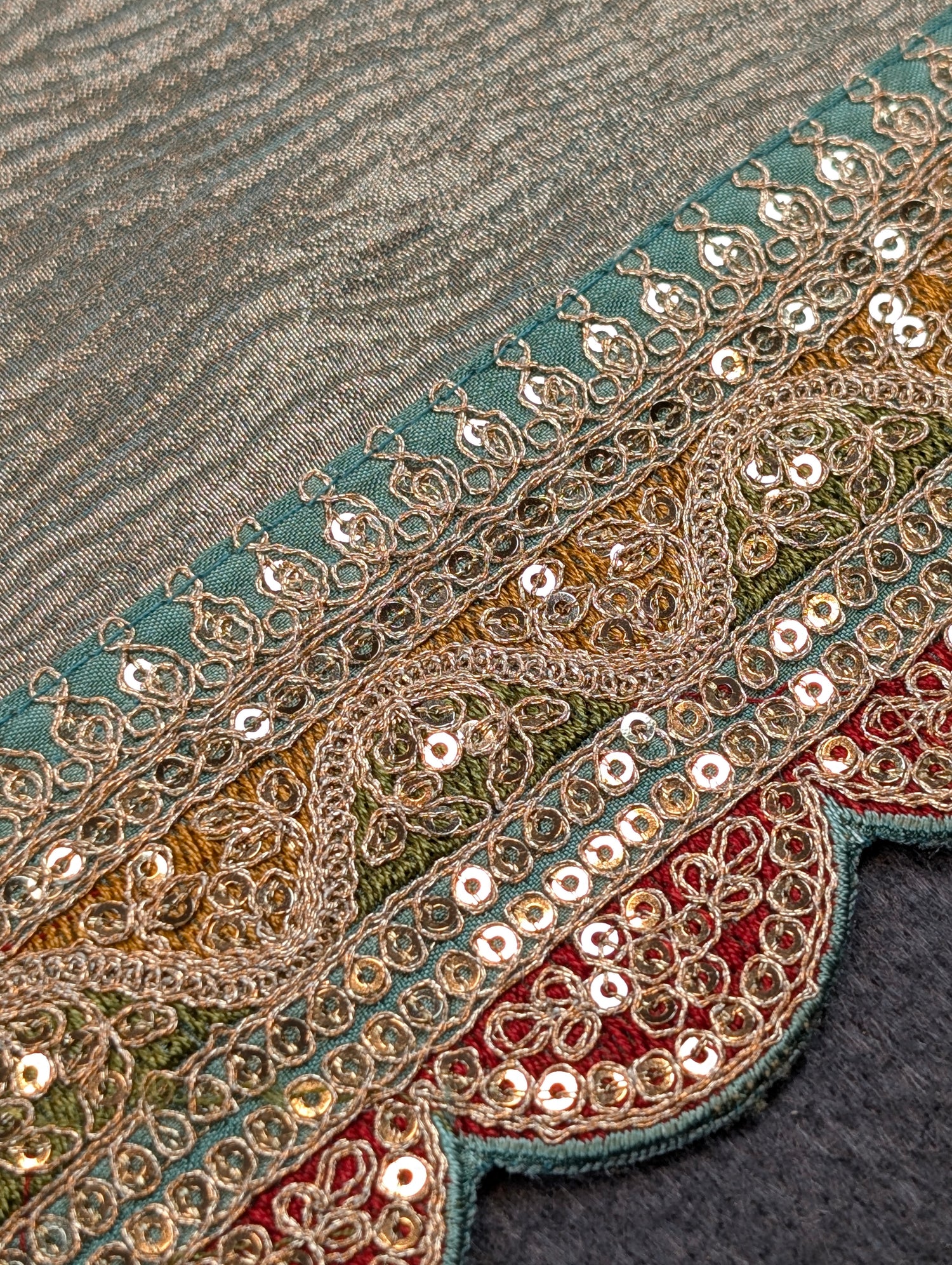 Pure Tissue Silk Saree with a Stitched Blouse - Soft Pastel Green