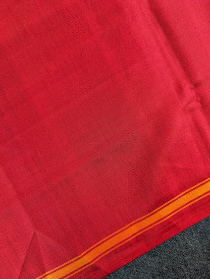 Handloom Tissue Patola Pure Silk Saree X Multicolor