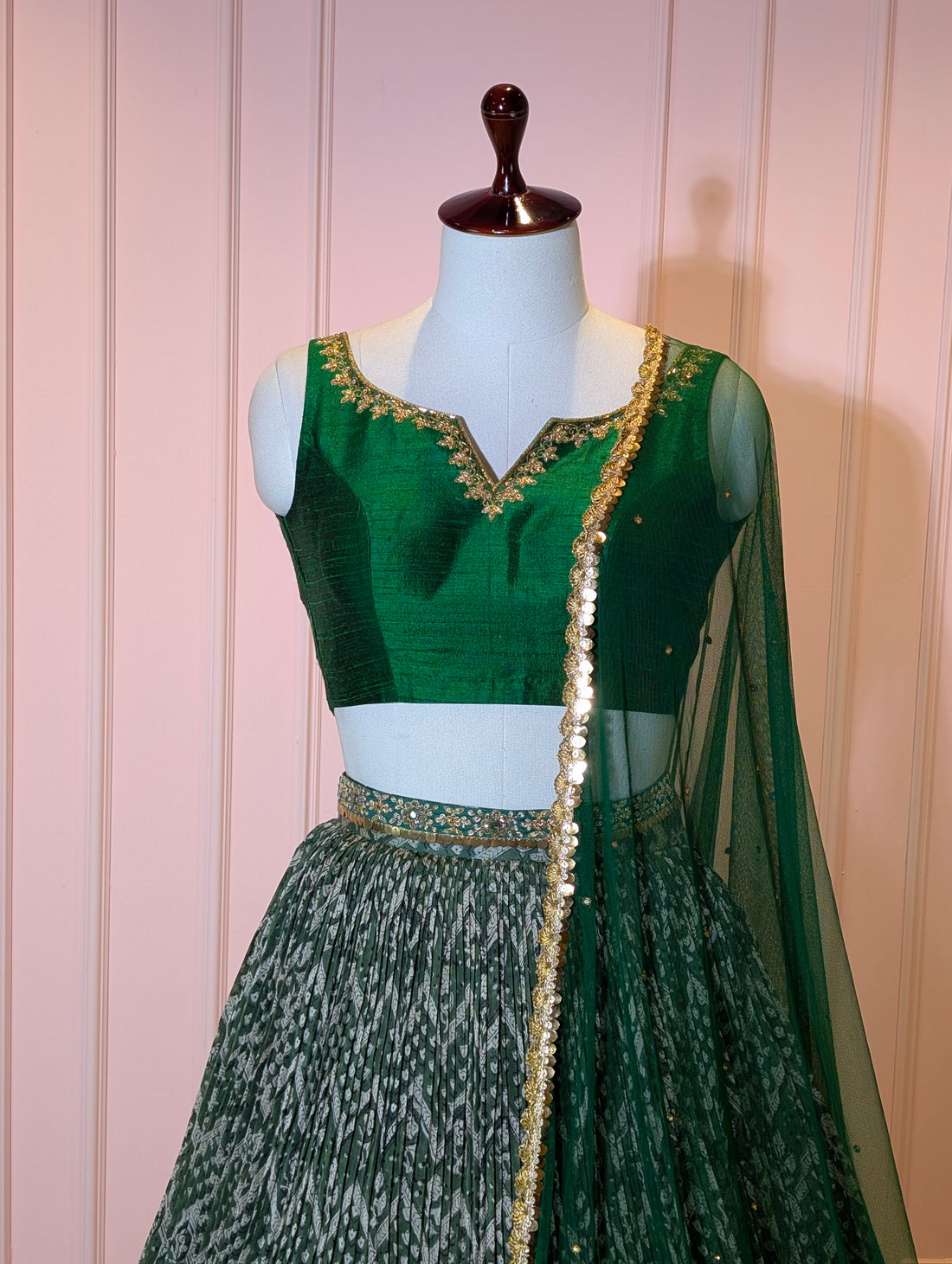 Regal Green Lehenga Set