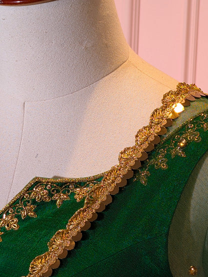 Regal Green Lehenga Set