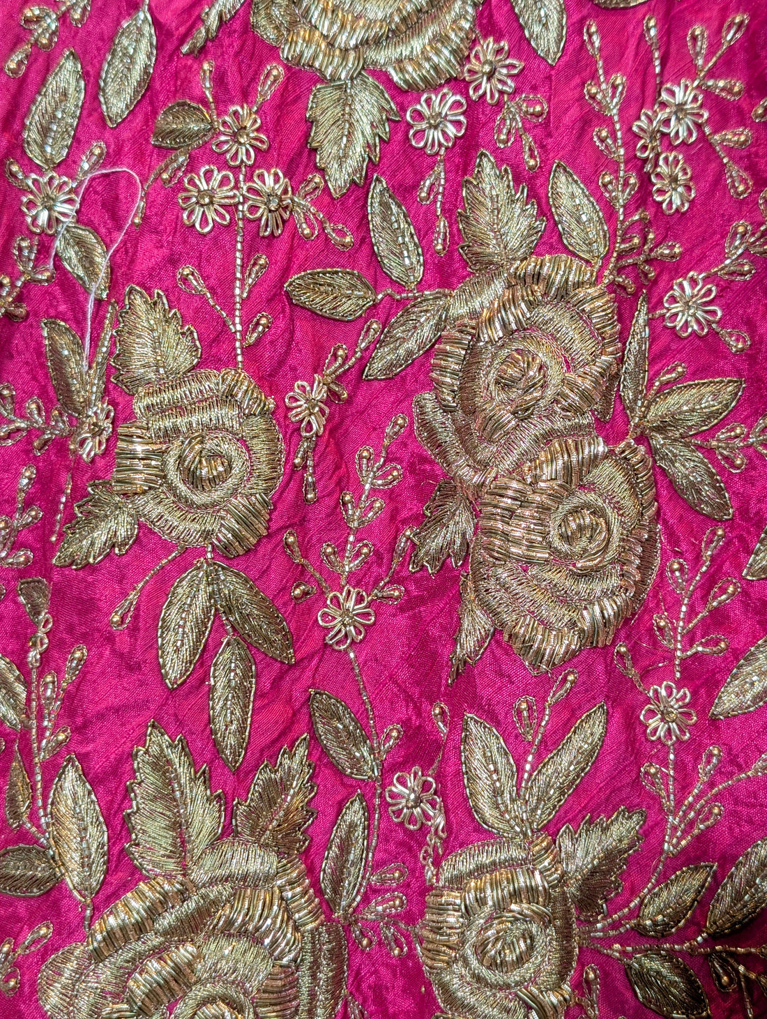 Heavy Hand Embroidered Lehanga Set - Pink