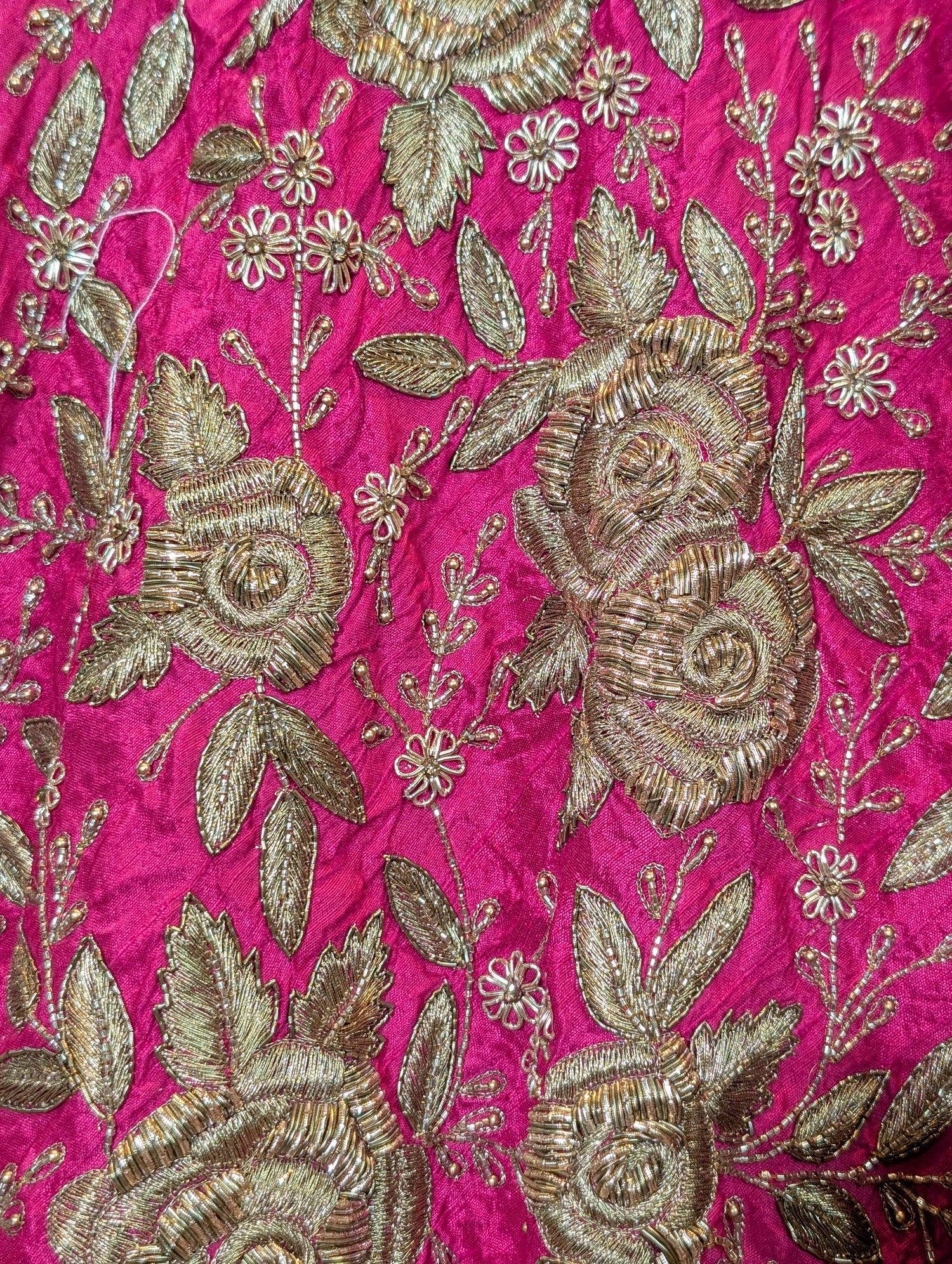 Heavy Hand Embroidered Lehanga Set - Pink