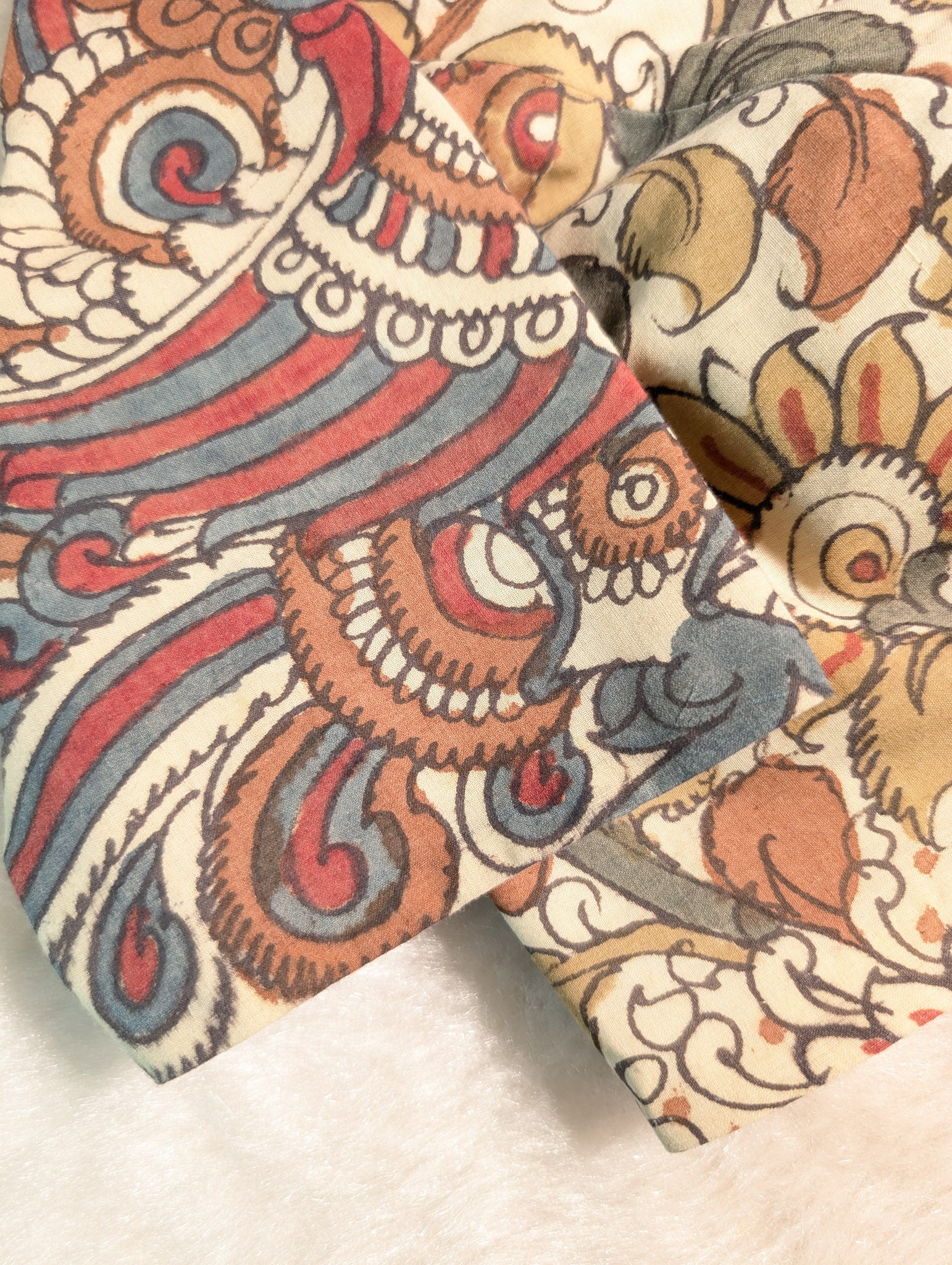 Kalamkari Printed Cotton Blouse