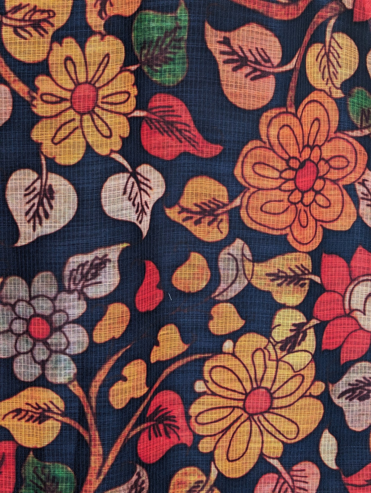 Floral Kalamkari Printed Anarkali Dress