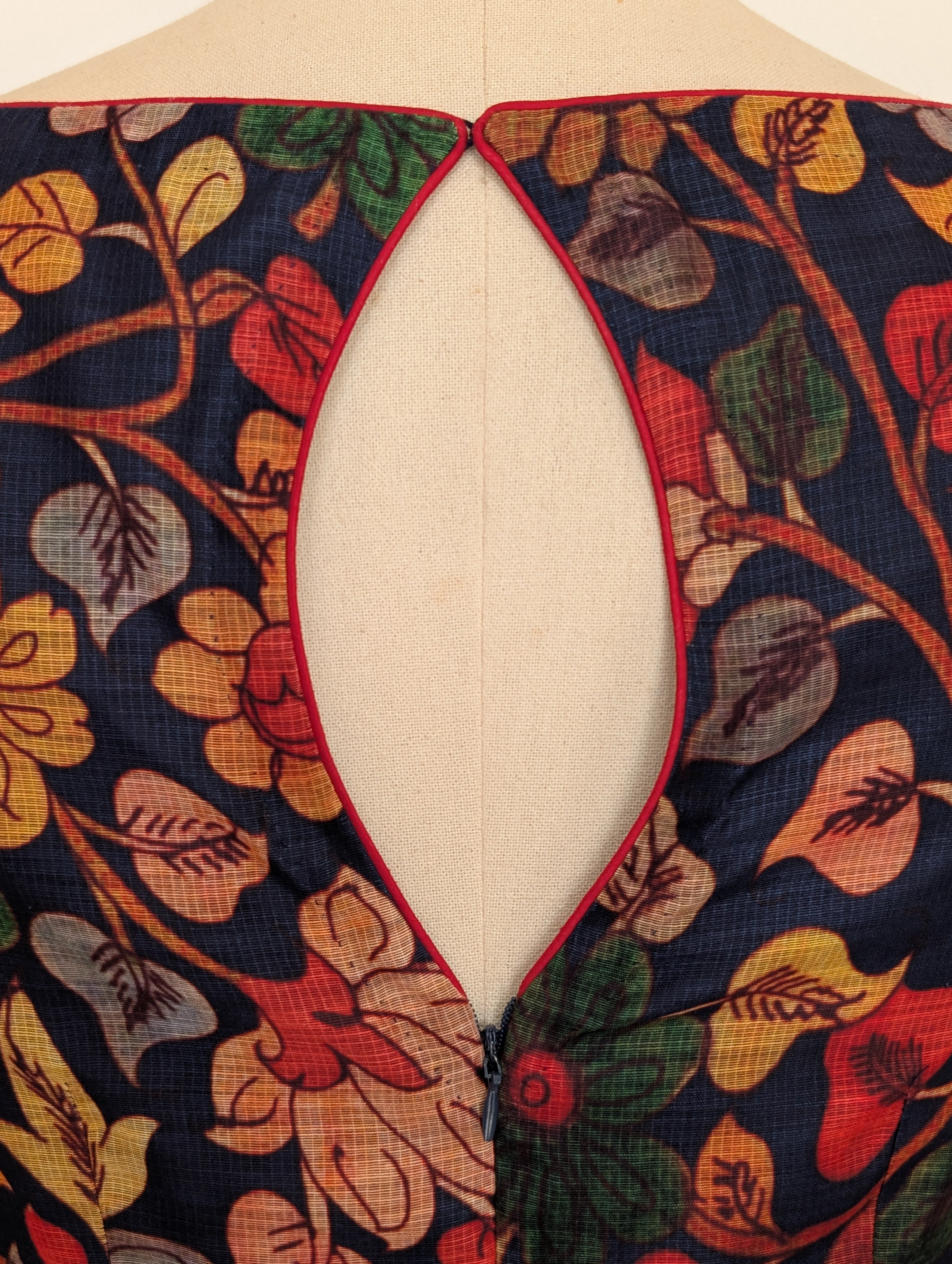 Floral Kalamkari Printed Anarkali Dress