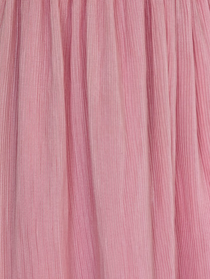 Blush Pink Embellished Maxi Dress