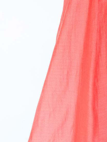 Peach Embellished Anarkali Dress