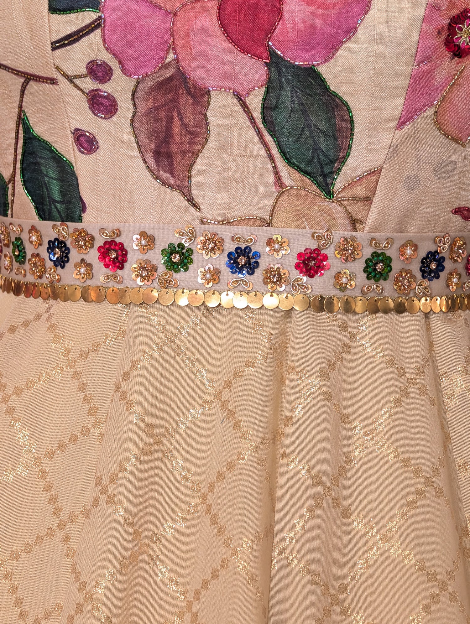Floral Zari Anarkali