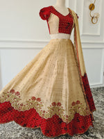 Load image into Gallery viewer, Sale1030 - Heavy Hand-Embroidered Lehanga set
