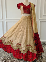 Load image into Gallery viewer, Sale1030 - Heavy Hand-Embroidered Lehanga set

